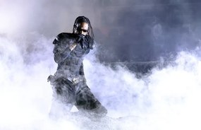 Foto Travis Scott at 66th GRAMMY Awards, Kevin Mazur