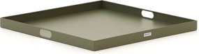 Dienblad voor buiten en binnen  | Manifesto  | Aluminium | Groen | 70x70cm | Kees Smit Tuinmeubelen