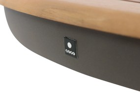 Stoel en Bank Loungeset 5 personen Aluminium/rope Taupe  4 Seasons Outdoor Allora/Salerno