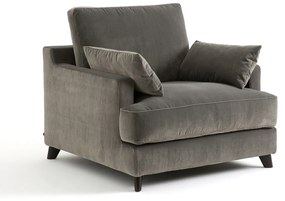 Fauteuil in fluweel, Alwine