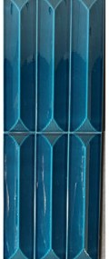 Terre d'Azur Colina 7.5x30cm blauw glans
