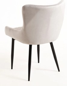 Set van 4 Sanda Fluwelen Stoelen