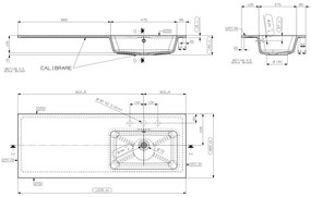Muebles Avila badmeubel ribbelfront 160cm antraciet mat met wastafel rechts zonder kraangat