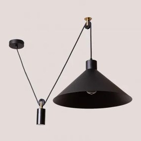 Filat Hanglamp Van Ijzer Zwart - Sklum