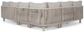 Hoek loungeset 6 personen Rope Zand/Beige  Lifestyle Garden Furniture Solento