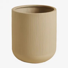 Raiden Buiten Plantenbak In Polystone Ø45 Cm - ↑55 Cm - Sklum