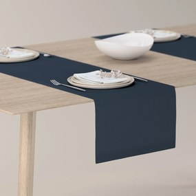 Dekoria Rechthoekige tafelloper, marineblauw, 40 x 130 cm