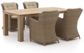 Intenso Milano/ROUGH-X 200cm dining tuinset 5-delig