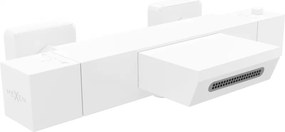 Mexen Cube thermostatische badkraan, wit - 77360-20