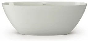 Zeza Element Vrijstaand Bad - 175x76x60cm - solid surface - glans groen SW1208807