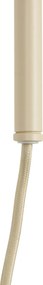 Moderne wandlamp beige 3-lichts - Jeana Luxe