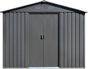 Metalen gereedschapshuisje Helsinki 3 x 3,7 m Store Boss antraciet