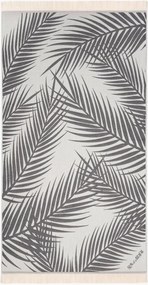 Strandlaken Palm Springs Grey Feather