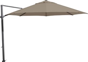 4 Seasons Outdoor Siesta parasol taupe Ø 350 cm Parasol   taupe weerbestendig