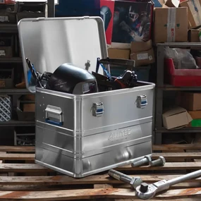 ALUTEC Opbergbox COMFORT 48 L aluminium
