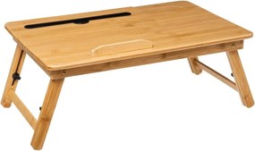5Five bamboe plateau 'Smart' - 54 x 34 cm - Geschikt als laptoptafeltje, dienblad