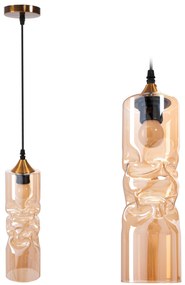 Hangende Glazen Plafondlamp APP901-1CP Goud