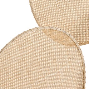 Geweven rotan scherm, Canopée design E. Gallina