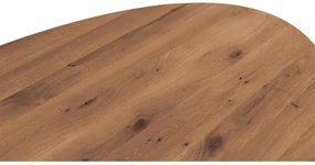 Goossens Eettafel Blade, Strak blad ovaal 260 x 120 cm 6 cm dik