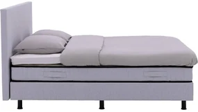 Goossens Basic Boxspring Compleet Finn, 160 x 200 cm box (= 2x 80cmx 200cm) 1x matras gestoffeerd pocketvering, 1x matrastopper gestoffeerd