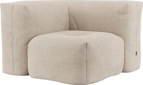 Soft Zitzak Indoor Corner - Corduroy Beige