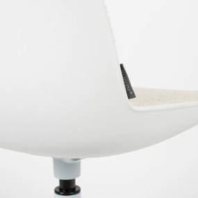 Zuiver Albert Kuip Swivel Witte Design Stoel Draaibaar