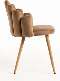 Set 4 Hand Fluwelen Stoelen