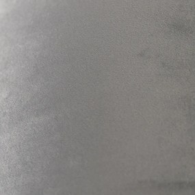 Velours lampenkap grijs 35/35/20