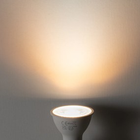Set van 5 GU10 3-staps dimbare LED lampen 6W 430 lm 2000 - 6000K