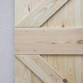 Maatwerk: Schuifdeur -  Pijnboom