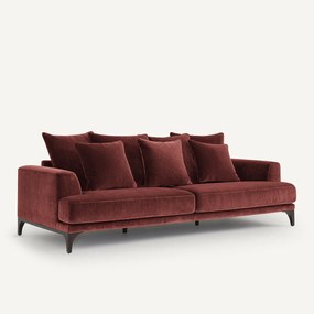 Bank van fluweel linnen, Armento