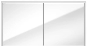 Fontana Basic spiegelkast 117cm met 2 deuren wit mat