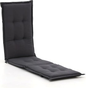 Deckchair kussen | Grijs-Antraciet | Olefin | Tex Style | 195x45cm | Kees Smit Tuinmeubelen
