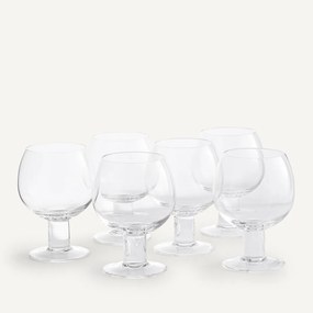 Set van 6 wijnglazen, Nova
