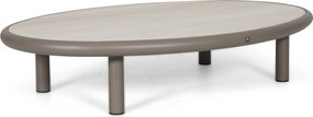Stoel en Bank Loungeset 5 personen Aluminium Taupe  Santika Furniture Santika