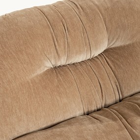 Fauteuil Met Geplooide Stof