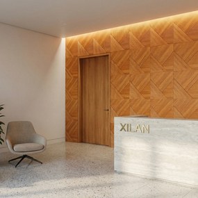 3D Houten Wandpaneel | Xilan XL | 40×40 cm | Wanddecoratie