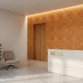 3D Houten Wandpaneel | Xilan XL | 40×40 cm | Wanddecoratie