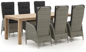 Intenso Fabrizi/ROUGH-S 220cm dining tuinset 7-delig verstelbaar