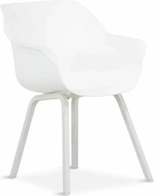 Tuinstoel Kunststof Wit Hartman Sophie element wit - 3 + 1 actie