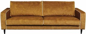 3 zitsbank - Rör - velours Adore goud 132