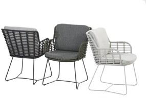 4 Seasons Outdoor Fabrice tuinstoel frozen SALE  Tuinstoel    antraciet weerbestendig