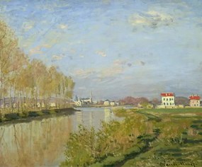 Claude Monet - Kunstdruk The Seine at Argenteuil, 1873, (40 x 35 cm)