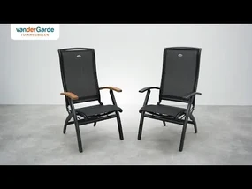 Hartman Da Vinci / Sonata 160 cm. verstelbare tuinset