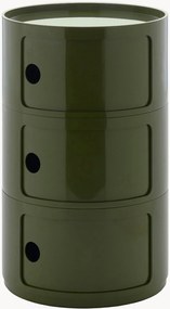 Design container Componibili, 3 modules, H 70 cm