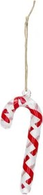 Hanger, glas, candy cane