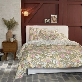 Decoratieve vaas in bamboe H32 cm Plooming