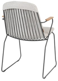 4 Seasons Veneto/Locarno ronde tuinset - Ø130 cm. - stapelbaar