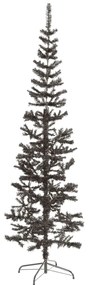 vidaXL Kerstboom smal 210 cm zwart