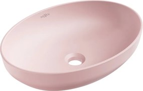 Mexen Cornelia opzetwastafel 50 x 37 cm, roze mat - 21885044